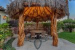 Beautiful palapa. The perfect shaded place to have your coffee or watch the children play in the pool
